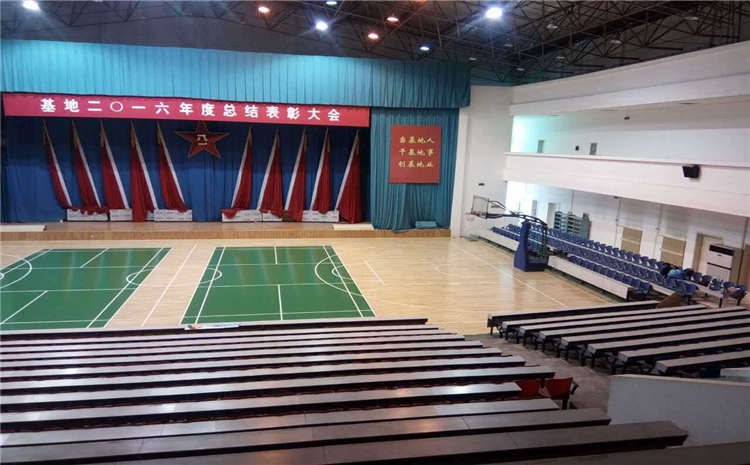 天津柞木籃球場(chǎng)地木地板怎么維修？