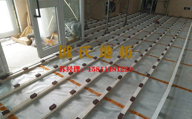 籃球館運(yùn)動(dòng)木地板安裝施工，這些事不能做