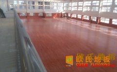 學(xué)校風(fēng)雨操場實木運動地板價格及圖片