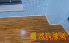 拉薩柞木籃球場地板施工技術(shù)