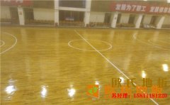 硬木企口籃球場木地板施工技術(shù)