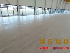 學(xué)?；@球?qū)嵞具\(yùn)動地板施工方案